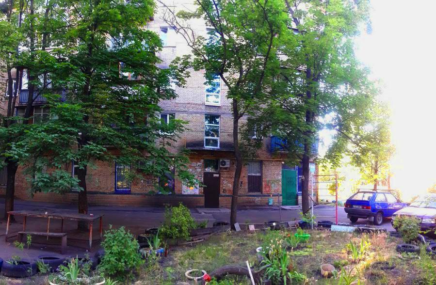 Однокомнатная квартира на улице Попудренко Київ Екстер'єр фото
